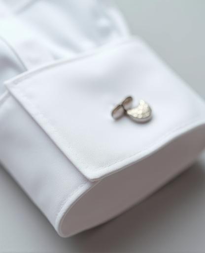 Formal shirt with cufflinks